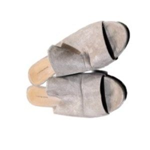 14th & Union Tan Slide Heels